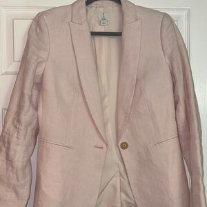 J. Crew Light Pink Blazer